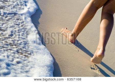 Two Tanned Women Legs Image & Photo (Free Trial) | Bigstock