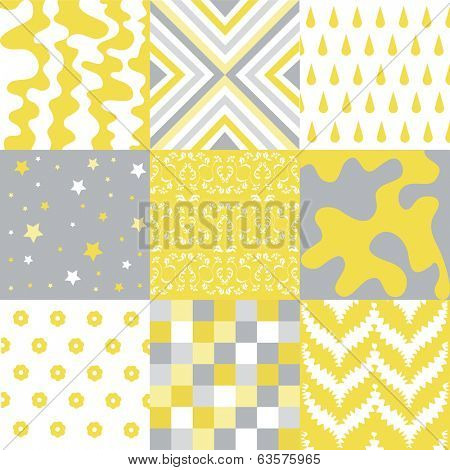 Seamless pattern set