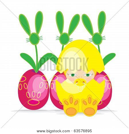 Easter Baby-egg