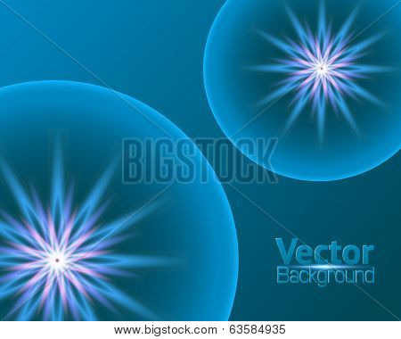 Abstract star vector background