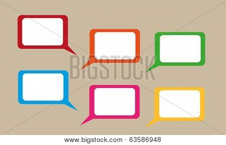 Vector modern color icons