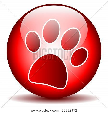 Paw Button