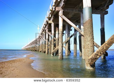 Hervey Bay Austrália cais