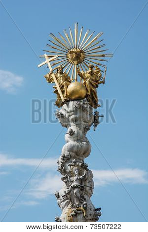 Plague Column In Linz