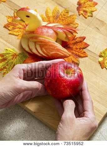 Woman With Apples