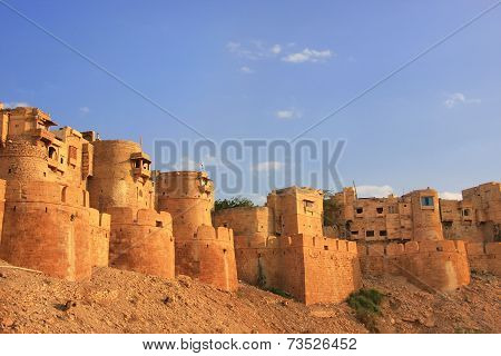 Jaisalmer Fort In Rajasthan, India