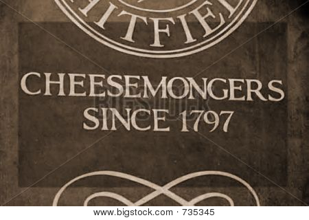 Cheesemongers znamení