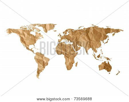 World Map Texture
