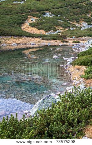 Tarn Skalnate Pleso At High Tatras, Slovakia