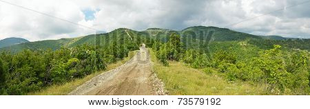 Mountains In Kabardinka, Russia
