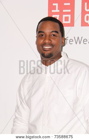 LOS ANGELES - OCT 9:  Raheem Johnson at the UNIQLO Los Angeles Opening at UNIQLO, Beverly Center on October 9, 2014 in Beverly Hills, CA