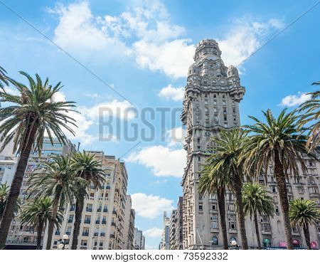 Salvo Palace On The Independence Square, Montevideo, Uruguay