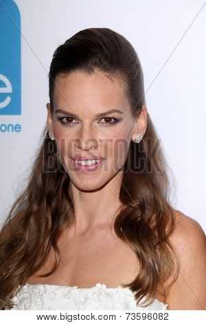 LOS ANGELES - OCT 8:  Hilary Swank at the 