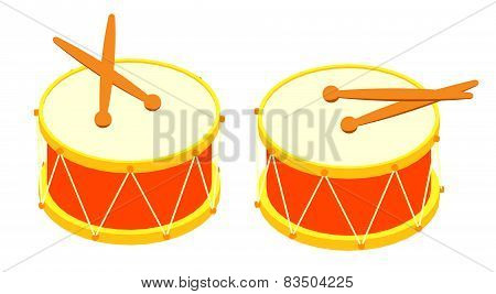 Drum and drum sticks