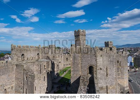 Caernarfon Castle, North Wales