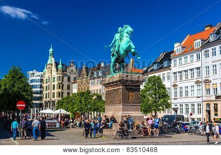 Absalon statue in Copenhagen
