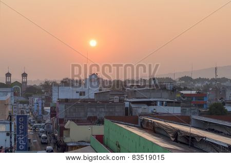 Sunrise Over Tuxtla