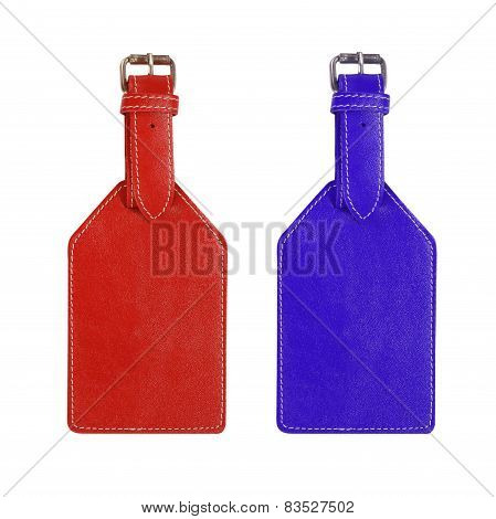 Colorful Label On White Background