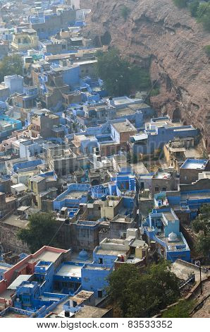 Aerial View Of Jodhpur City