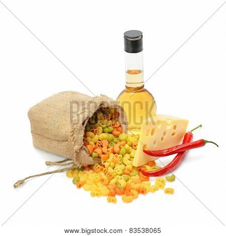 Macaroni, Cheese And Olive Oil