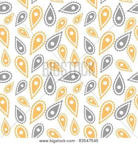 Tribal pattern in yellow color