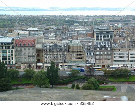 Skyline di Edimburgo