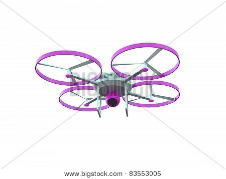 3D drone with camera