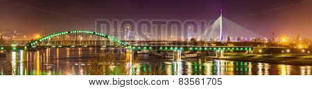 Panorama Of Belgrade Over The Sava River - Serbia