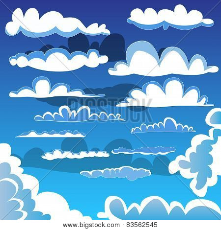 Set Of Clouds