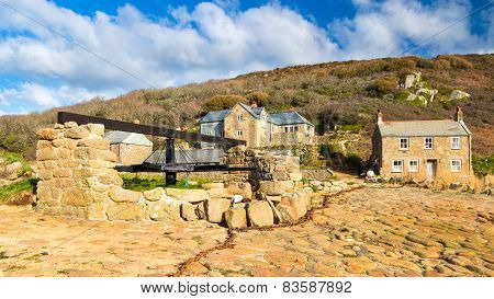 Penberth Cove Cornwall England