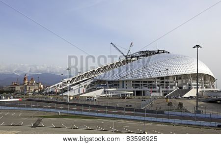 Fisht Stadium is being reconstructed.