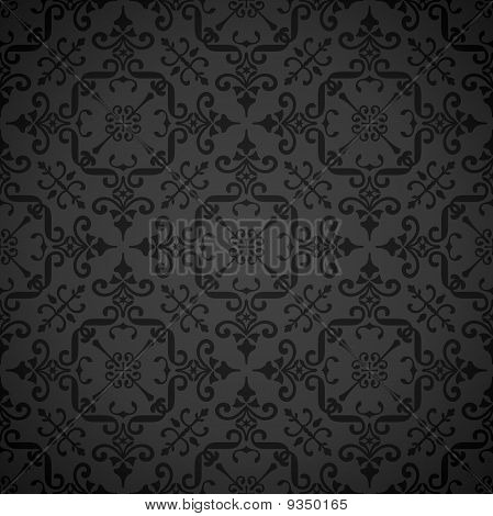 Elegant sømløse symmetrisk mønster