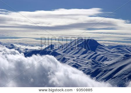Snowy Mountain Peak
