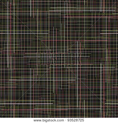 Plain endless pattern. Plaid Fabric texture. Random lines. Abstract seamless.