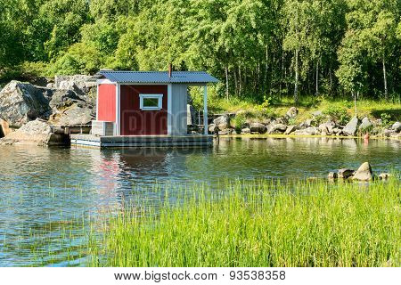 Cabin On Water