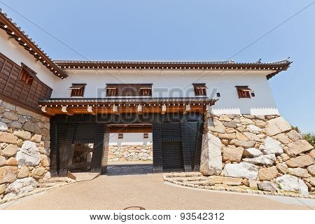 Kuroganegomon Gate Of Imabari Castle, Shikoku, Japan