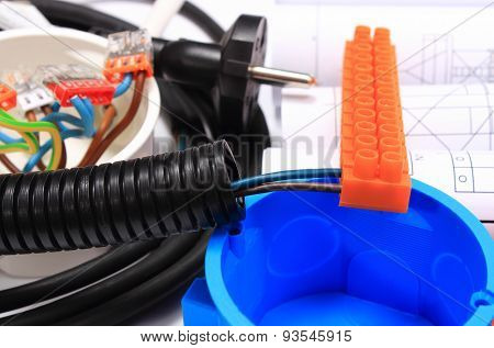 Components For Electrical Installations And Rolls Of Diagrams