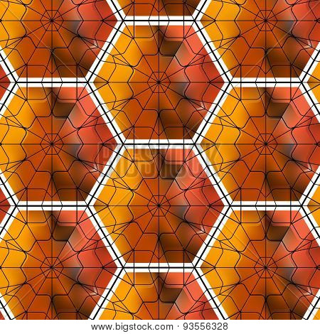 Seamless  Gemstone Vector Pattern