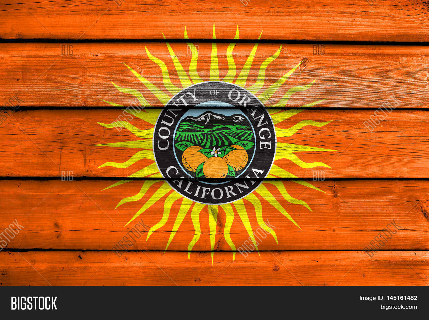 Flag Orange County, Image & Photo (Free Trial) Bigstock