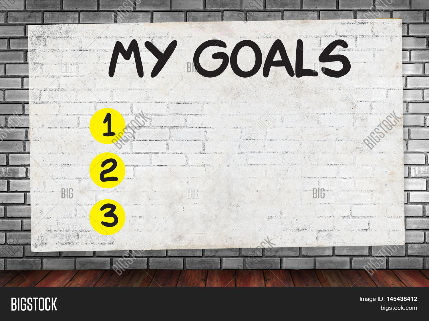 My Goals Handwriting Image & Photo (Free Trial) Bigstock