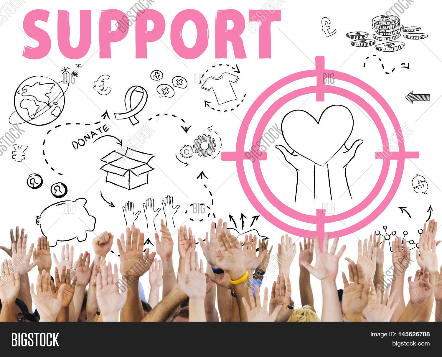 Donations Foundation Image & Photo (Free Trial) Bigstock