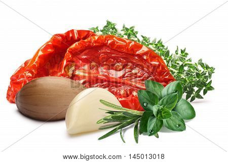 Sundried Oiled Tomatoes With Herbs, Paths