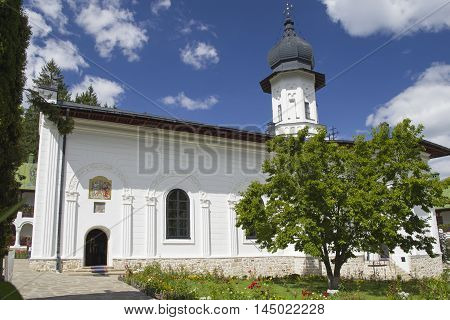 The church of Agapia monastery was built in the 17th century.