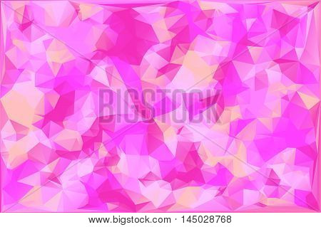 Abstract Vector Military Camouflage Background Made Of Geometric Triangles Shapes.polygonal Style.
