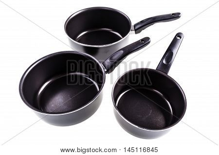 Three Sauce Pans