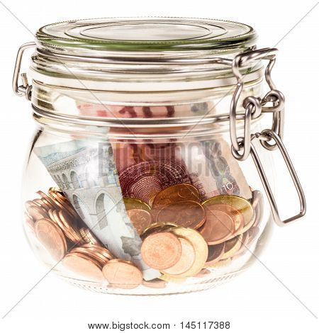 Jar With Euros