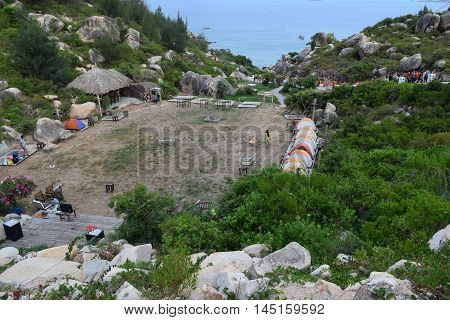 Tropical Trung Luong Beach And Camping Site
