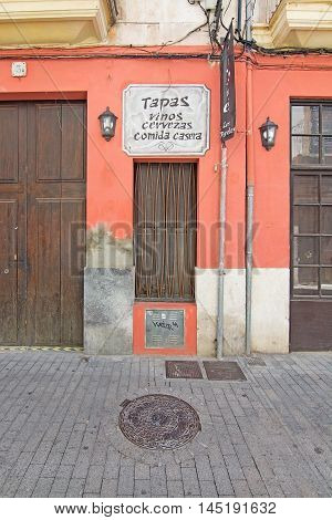 Cafe Los Faroles Entrance