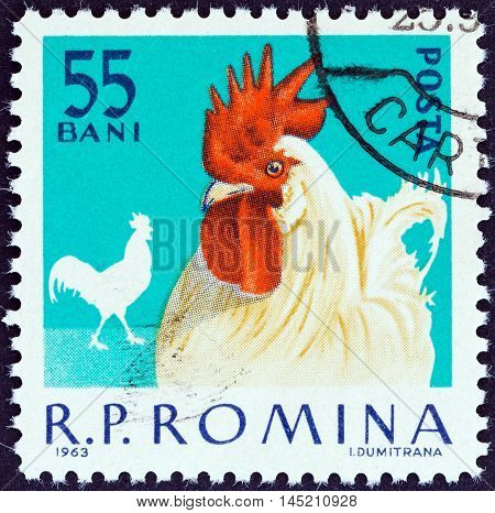 ROMANIA - CIRCA 1963: A stamp printed in Romania from the 