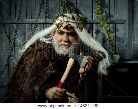 Zeus With Axe